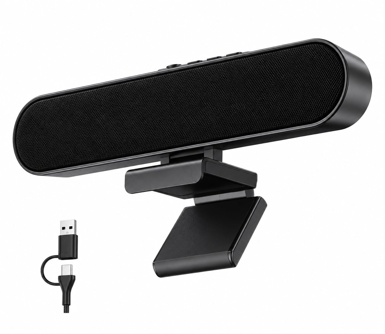 Monitor Speakers No Screen Obstruction