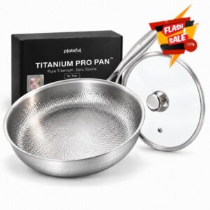 Plateful Titanium Pro Pan 10 Inch with Lid