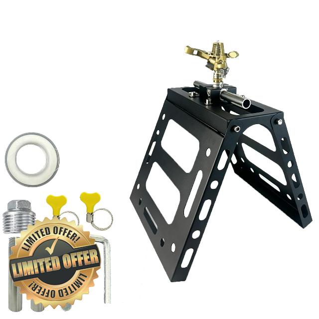 Rooftop Sprinkler for Wildfire Protection                                                          360 degree rotatable zinc alloy+copper nozzle