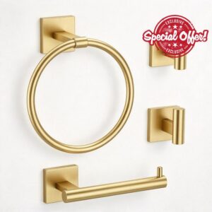 4 Pieces Towel Holder Set