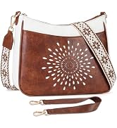 APHISON Hobo Handbag Crossbody Purses Shoulder Bucket Bag with 2 Adjustable Strap