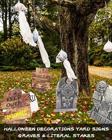 black cat halloween decor