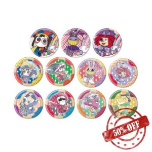 Amazing Digital Circus 03 Rain Ver. (Illustration) Can Badge Complete Set