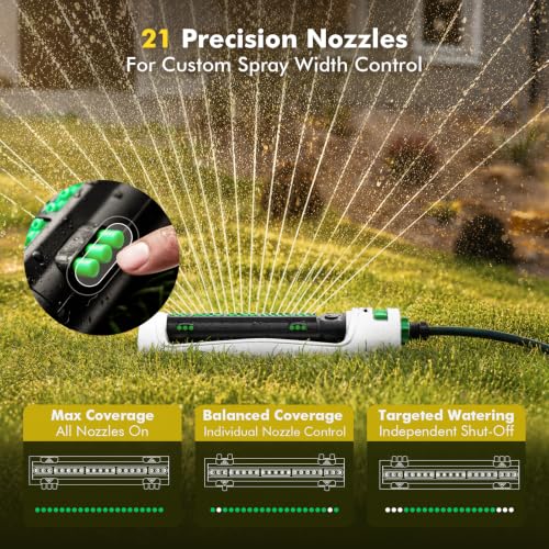 Adjustable Spray Width & Coverage