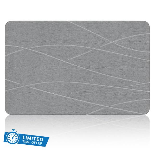 SpaceAid Stone Bath Mat Quick Dry for Bathroom