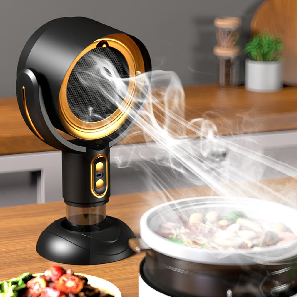 Desktop Range Hood with 2 Speed Exhaust Fan