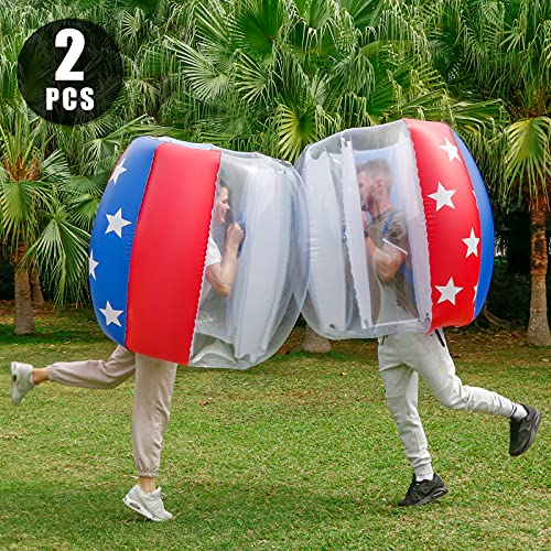 Inflatable Bubble Balls Dia 4FT/5FT(1.2m/1.5m) Human Hamster Balls for Adults