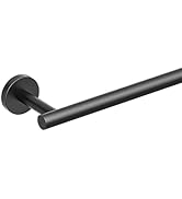 FORIOUS Bathroom Hardware Accessories Set Matte Black, SUS304 Stainless Steel 24 Inch Towel Bar S...
