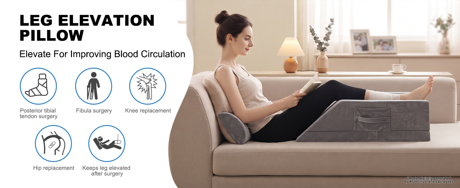 MYDAYS Leg Elevation Pillows