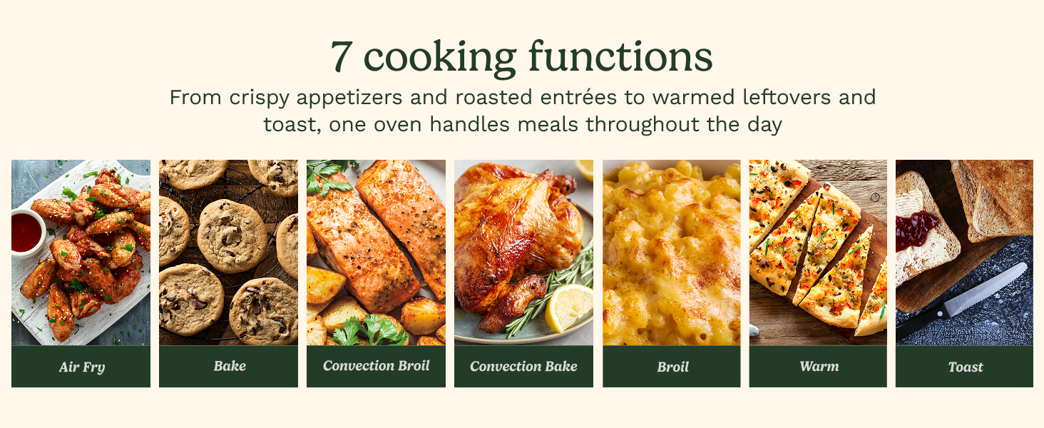 7 Cooking Functions