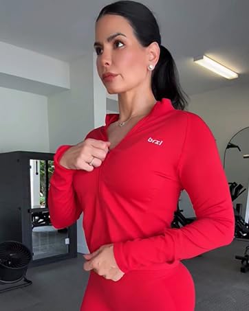 red jacket women