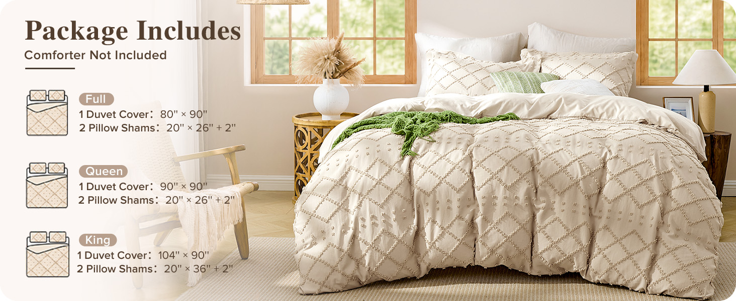 Boho Duvet Cover Set