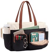 LOVEVOOK Puffer Tote Bag for Women, V-Quilted Puffy Teacher Tote Nurse Bag, Large Shoulder Laptop...
