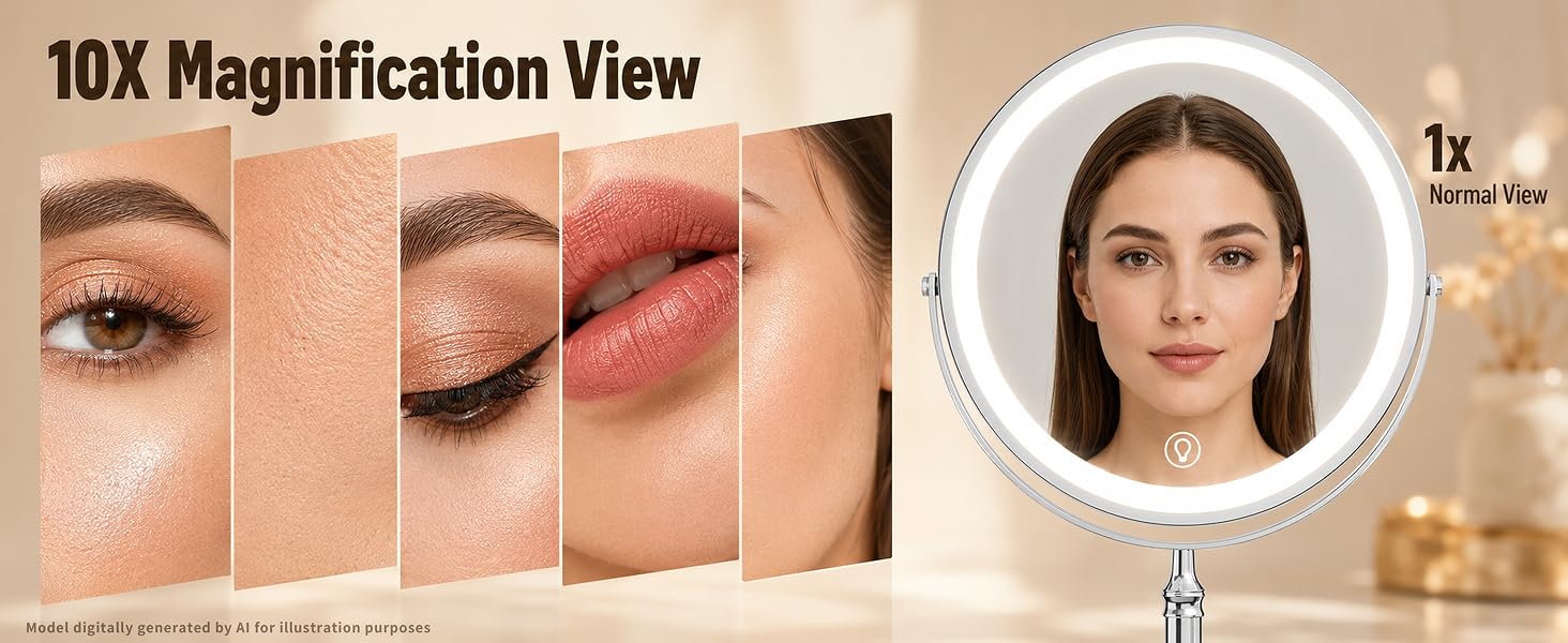 makeup mirror
