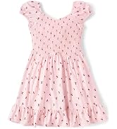 The Children's Place Girls' Smocked Babydoll Dress