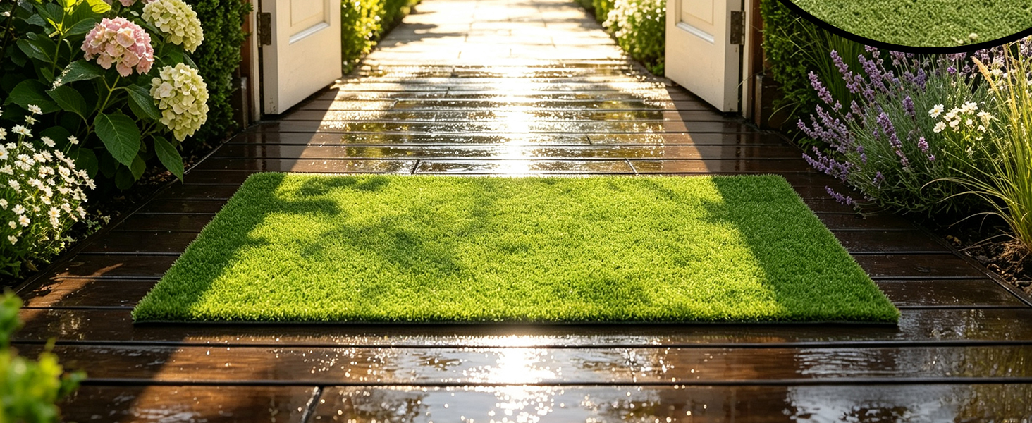 artificial turf doormat