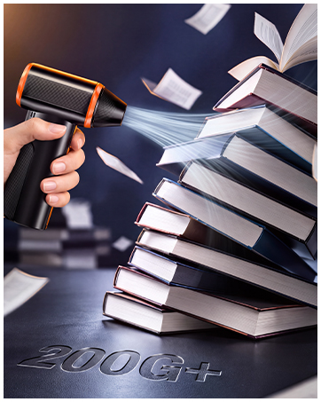 rechargeable compressed air duster