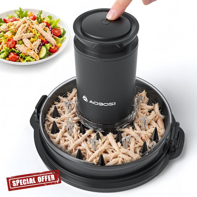AAOBOSI Electric Chicken Shredder 300W