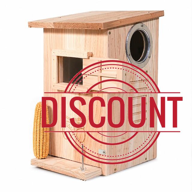 Large Wooden Squirrel House for Outside