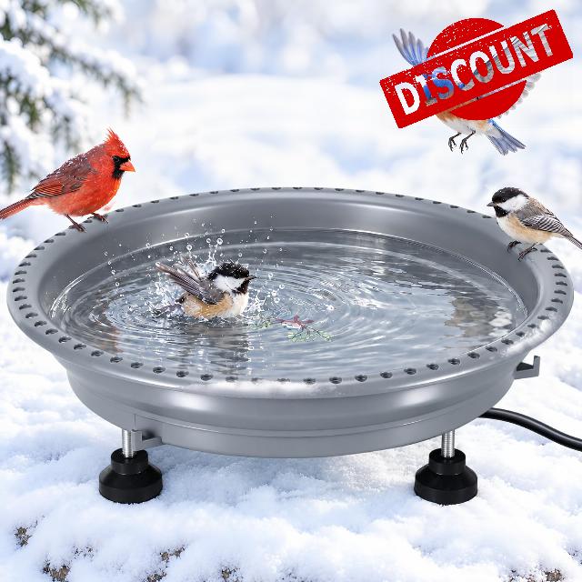 Heated Bird Baths For Outdoors