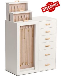 Lolalet Large Jewelry Box Organizer for Women