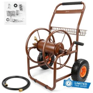 WERMAH Garden Hose Reel Cart