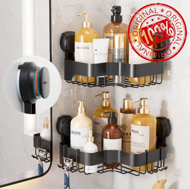TAILI Corner Shower Caddy Suction Cup
