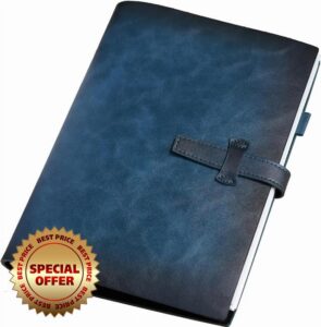 Refillable A5 Leather Binder Notebook