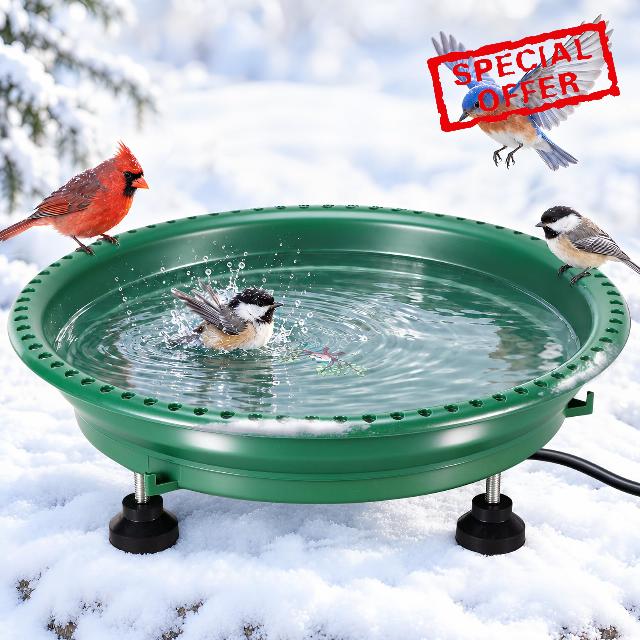 Heated Bird Baths For Outdoors