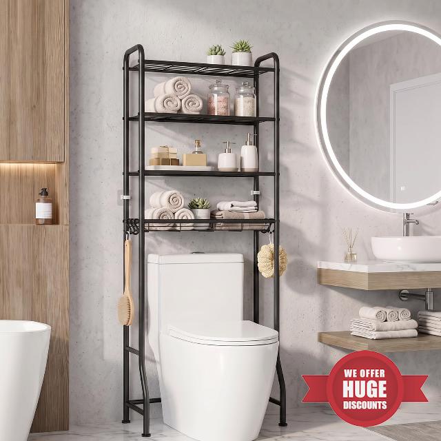 Delamu Over Toilet Storage Rack
