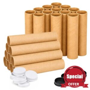 2 x 12 in Cardboard Mailing Tubes