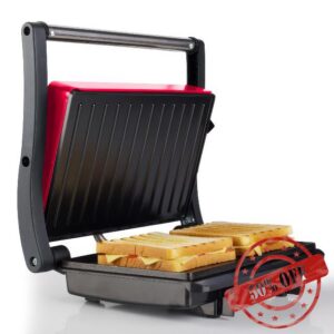 Classic Cuisine Panini Press Sandwich Maker and Electric Indoor Grill