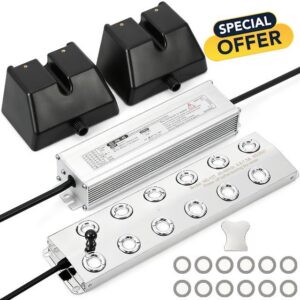 Halloween Ultrasonic Fogger 12 Head Mist Maker Fogger 110vac 400w Power                                                          Water Proof Ultrasonic Mister for Pond Spraying
