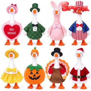 8 Set Seasonal Desk Goose Outfits