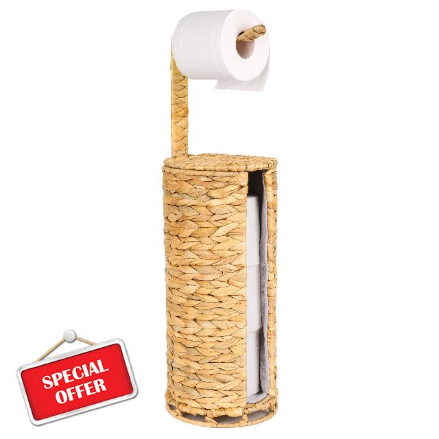 efluky Toilet Paper Holder Storage for Bathroom