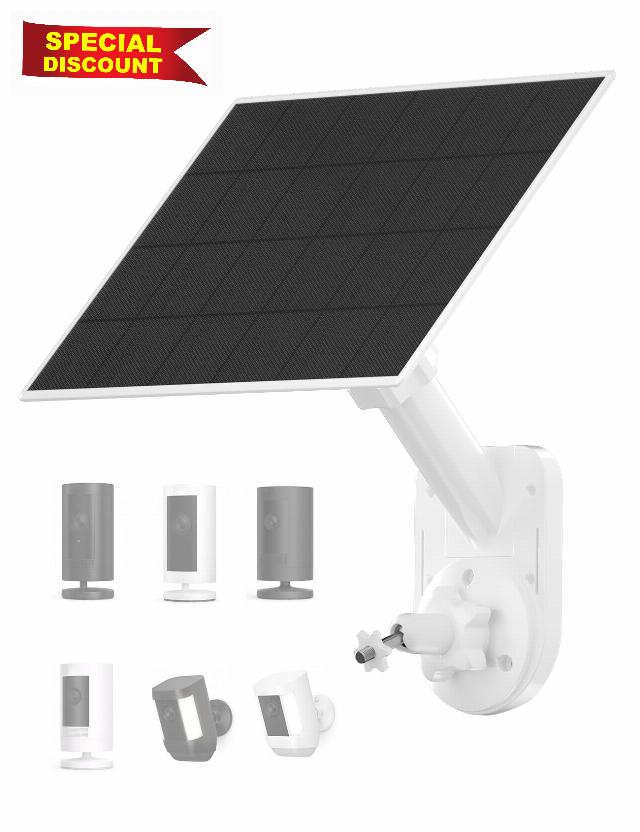 Solar Panel for Ring Outdoor Battery Cam