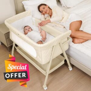 Baby Bedside Sleeper Bassinet