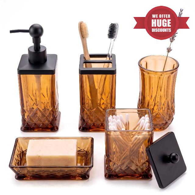 JKE Bathroom Accessories Set