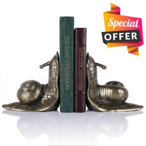 Snail Bookends Set of 2