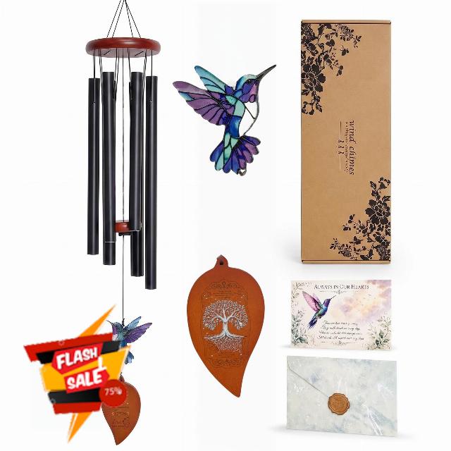 36 Inch Wind Chimes for Loss of Loved One