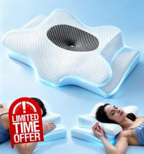 Sleep Doctor Approved Cervical Neck Pillow for Sleeping