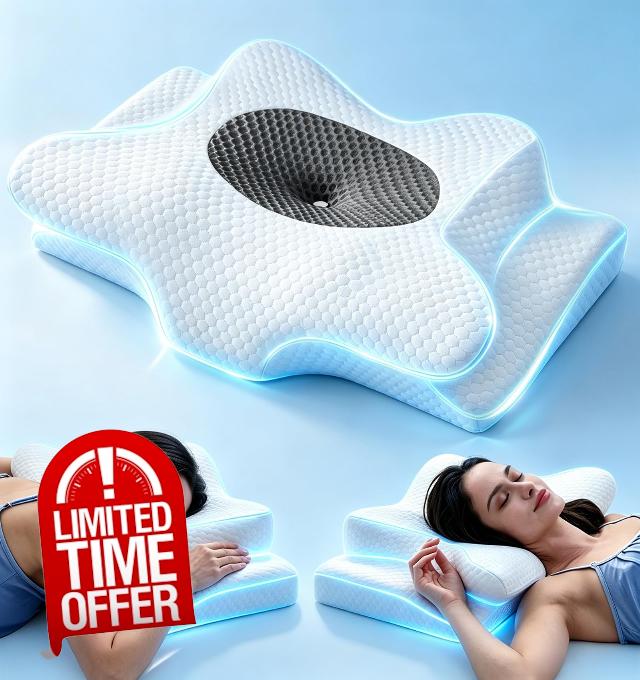 Sleep Doctor Approved Cervical Neck Pillow for Sleeping