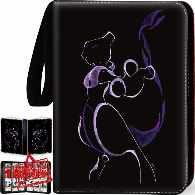 Trading Card Binder with Removable Sleeves