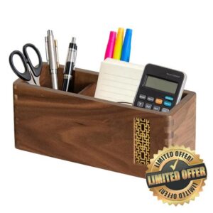 Solid Wooden Pen Holder