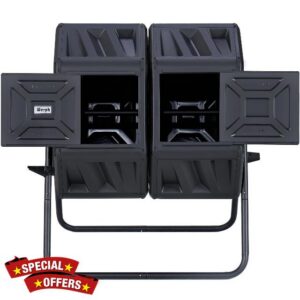 Werph 54 Gallon Large Outdoor Compost Tumbler