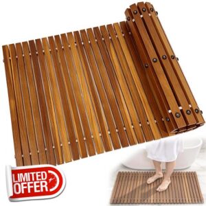 Teak Shower Mat