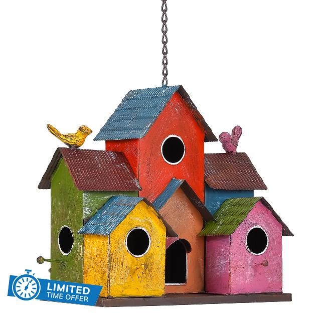 Large Hanging Bird House for Outside