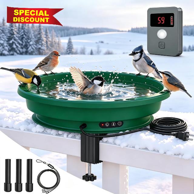 Heated Bird Bath