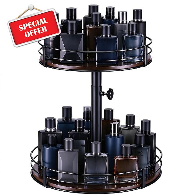 Rotating Cologne Organizer