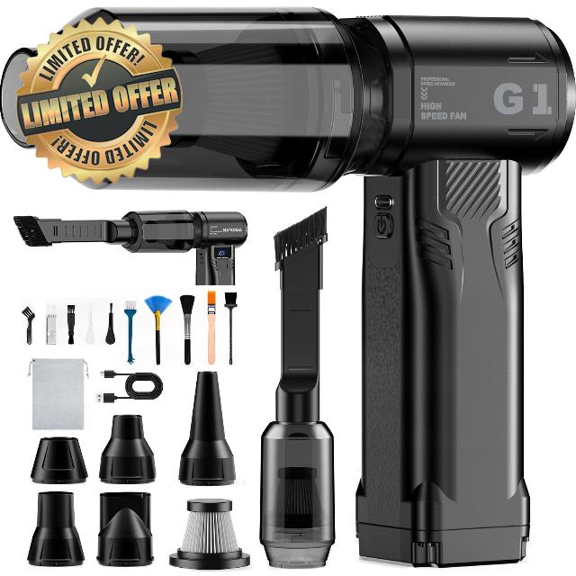 Compressed Air Duster and Vacuum